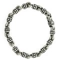 Men's sterling silver bracelet